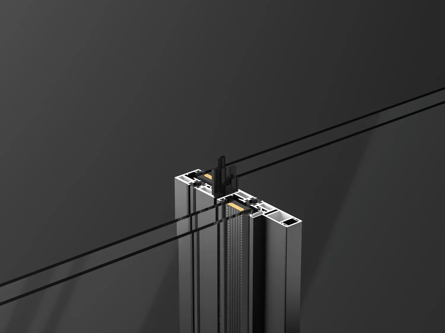 Sliding glass doors