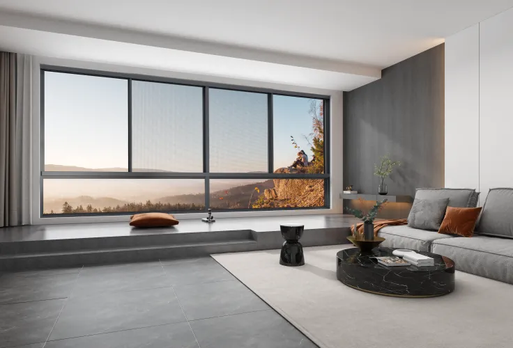 Interior aluminum doors Supplier