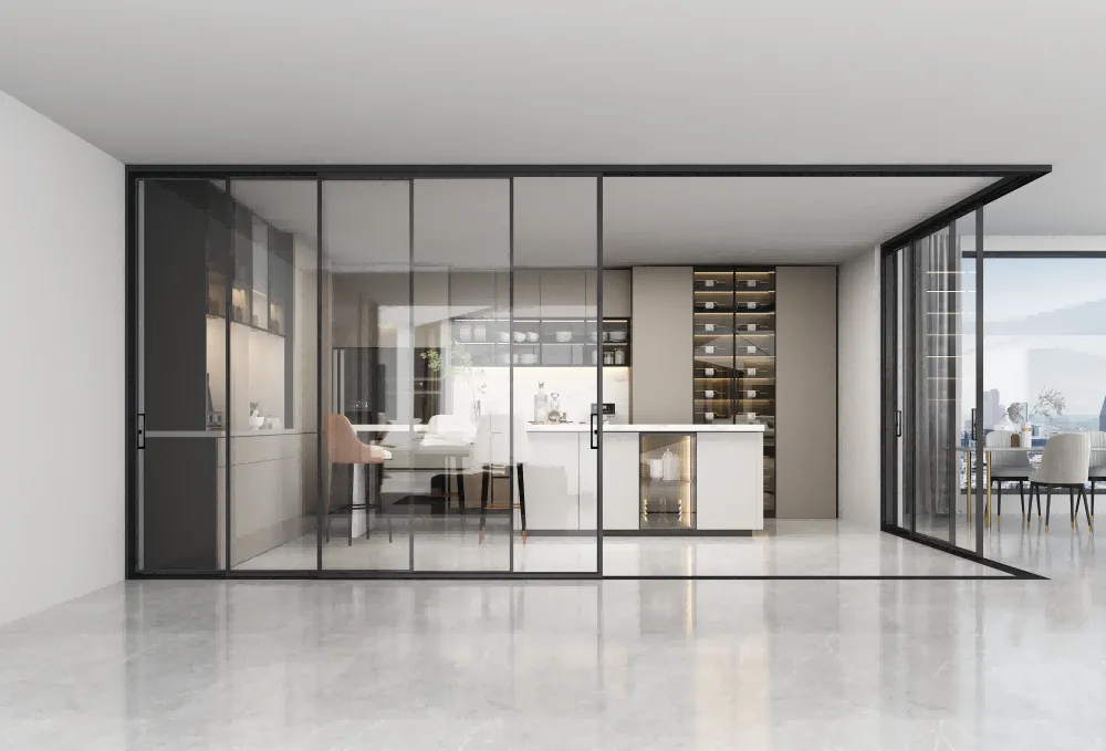 Interior aluminum doors Supplier