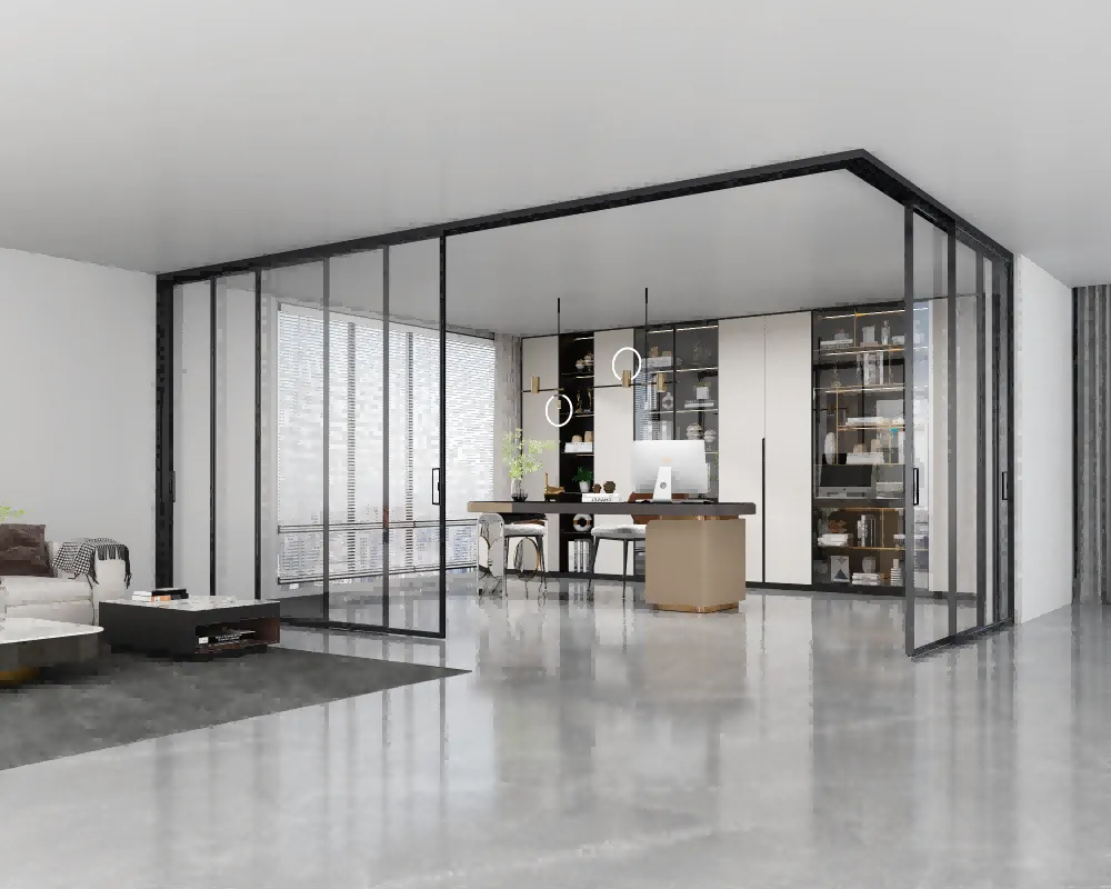 Interior aluminum doors Supplier