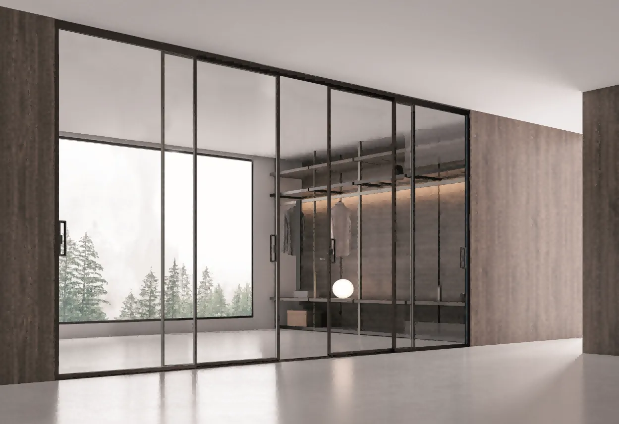 Interior aluminum doors Supplier