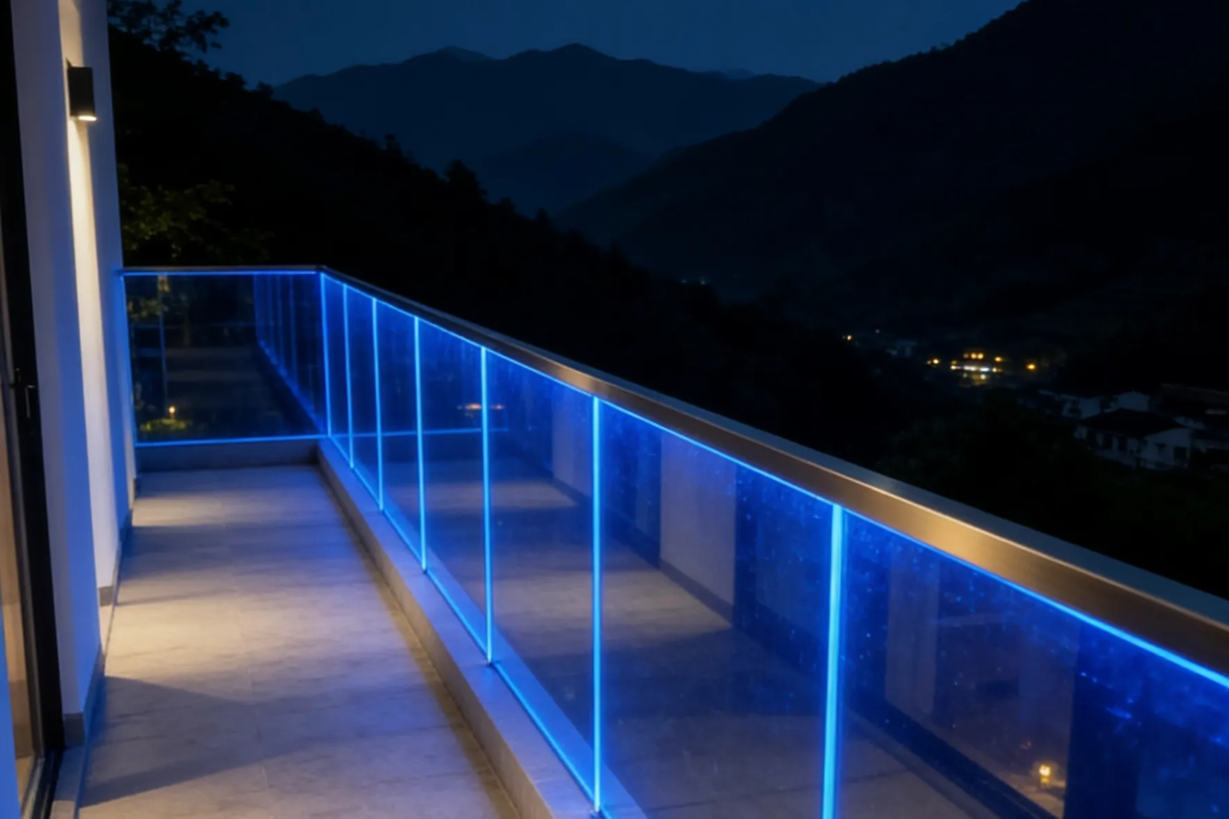 Indoor Glass Railing System
