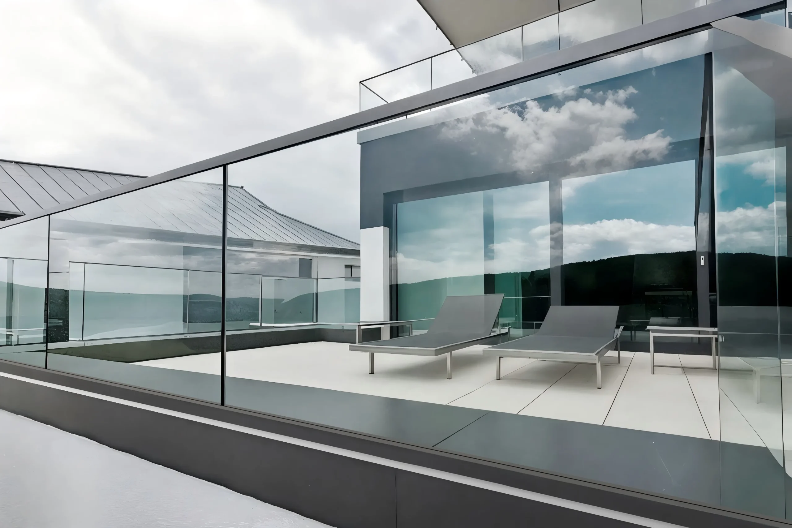 Indoor Glass Railing System
