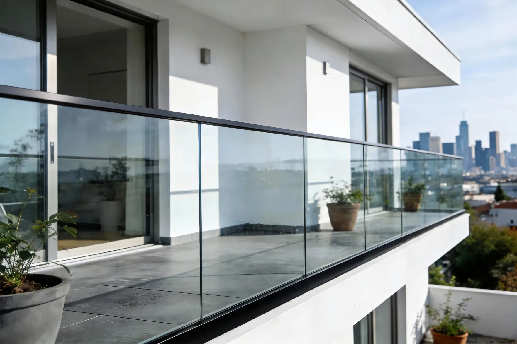 Indoor Glass Railing System
