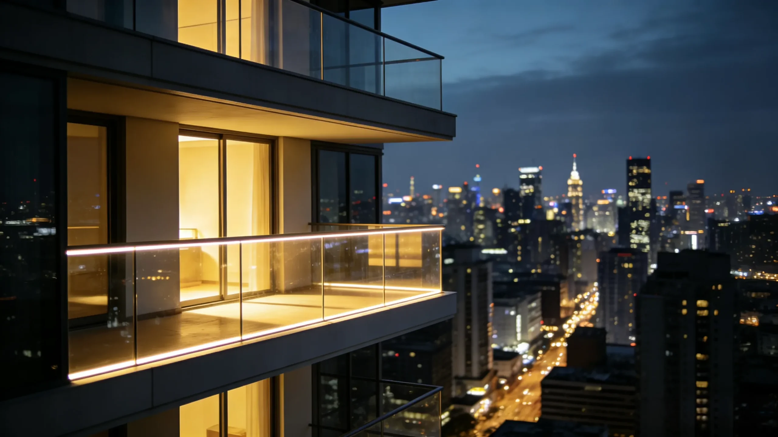 Indoor Glass Railing System
