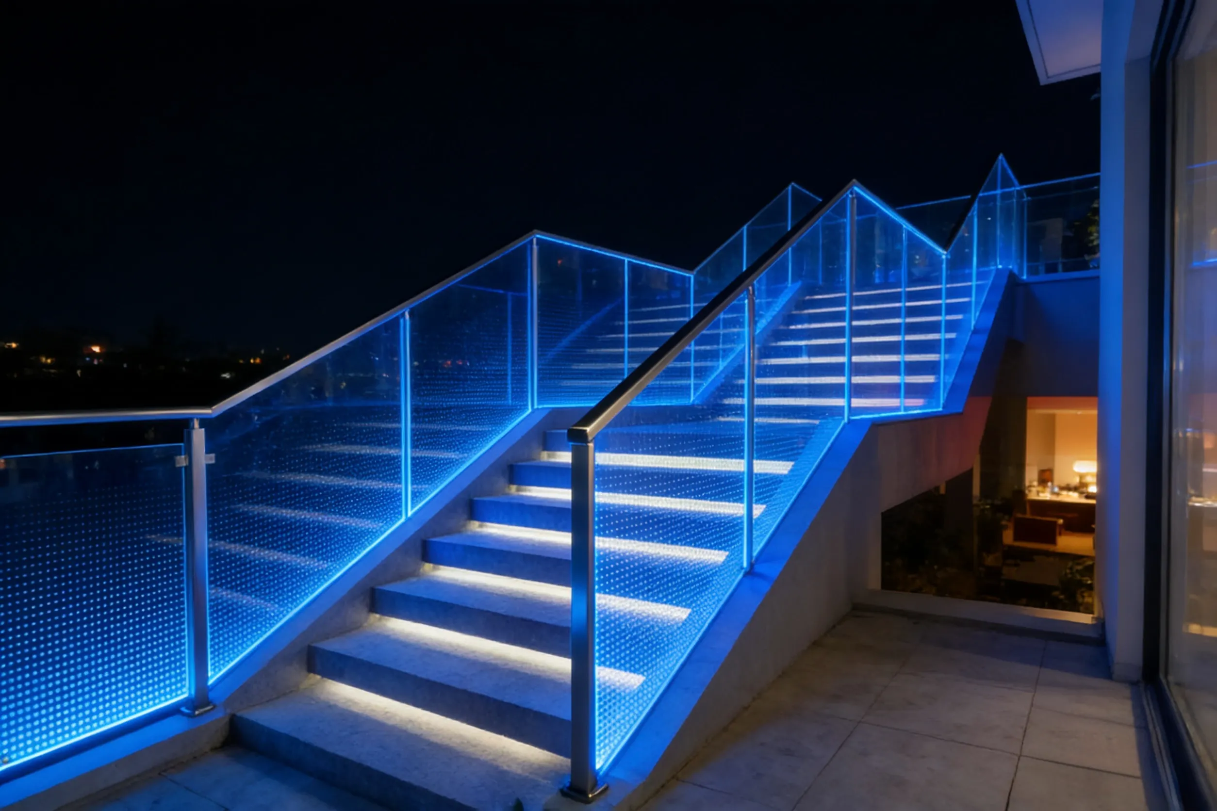 Indoor Glass Railing System