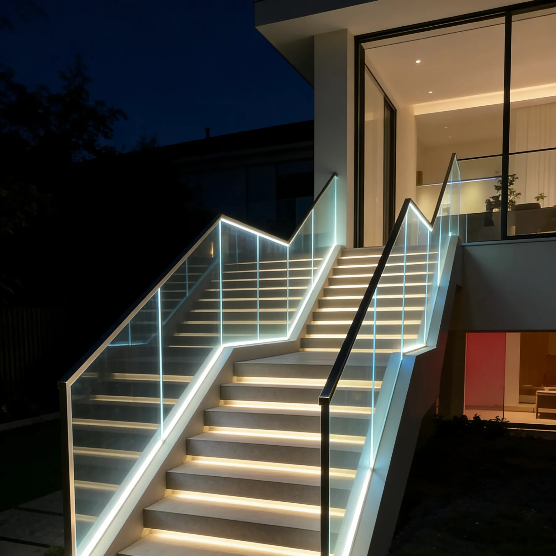 Indoor Glass Railing System