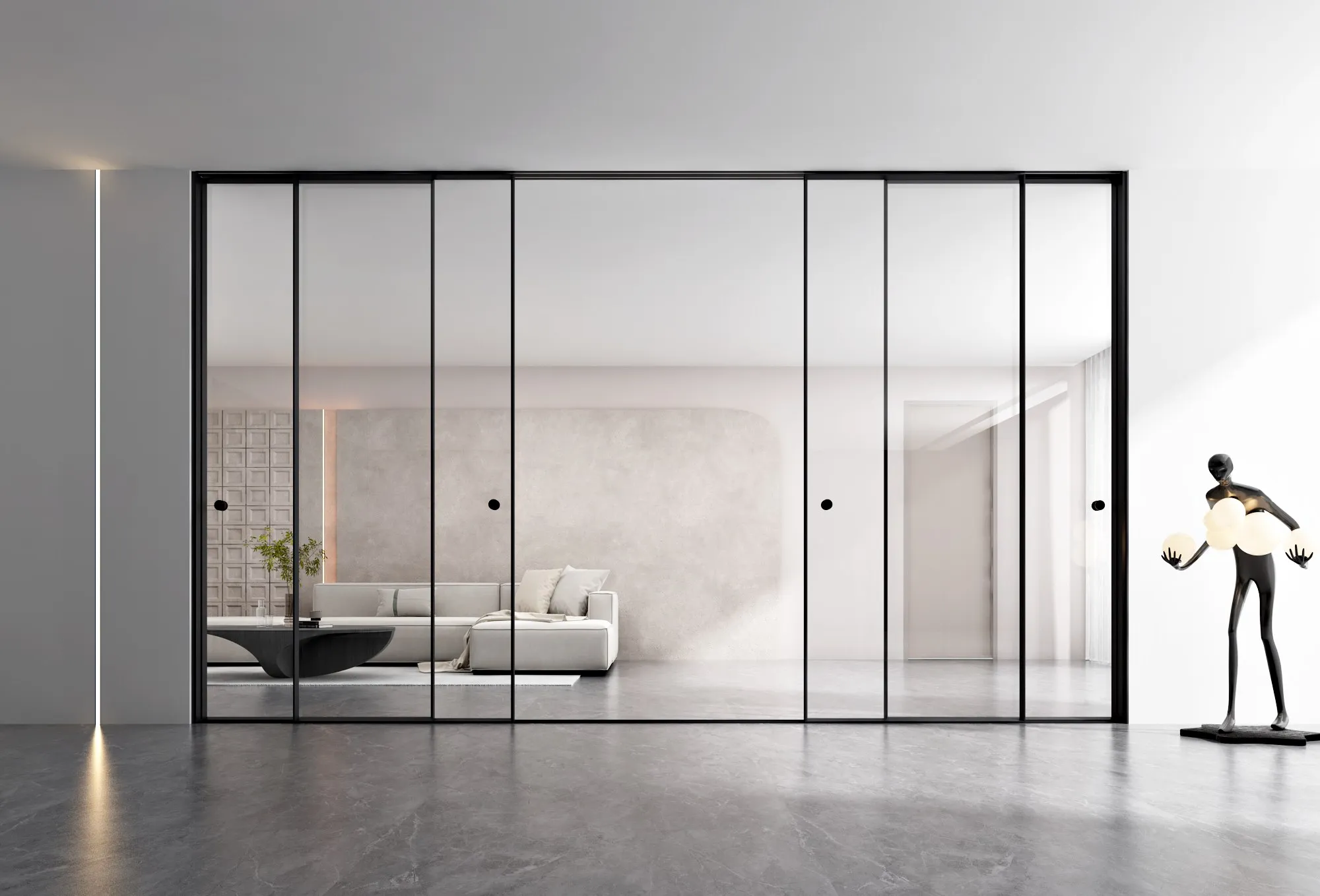 Interior aluminum doors Supplier