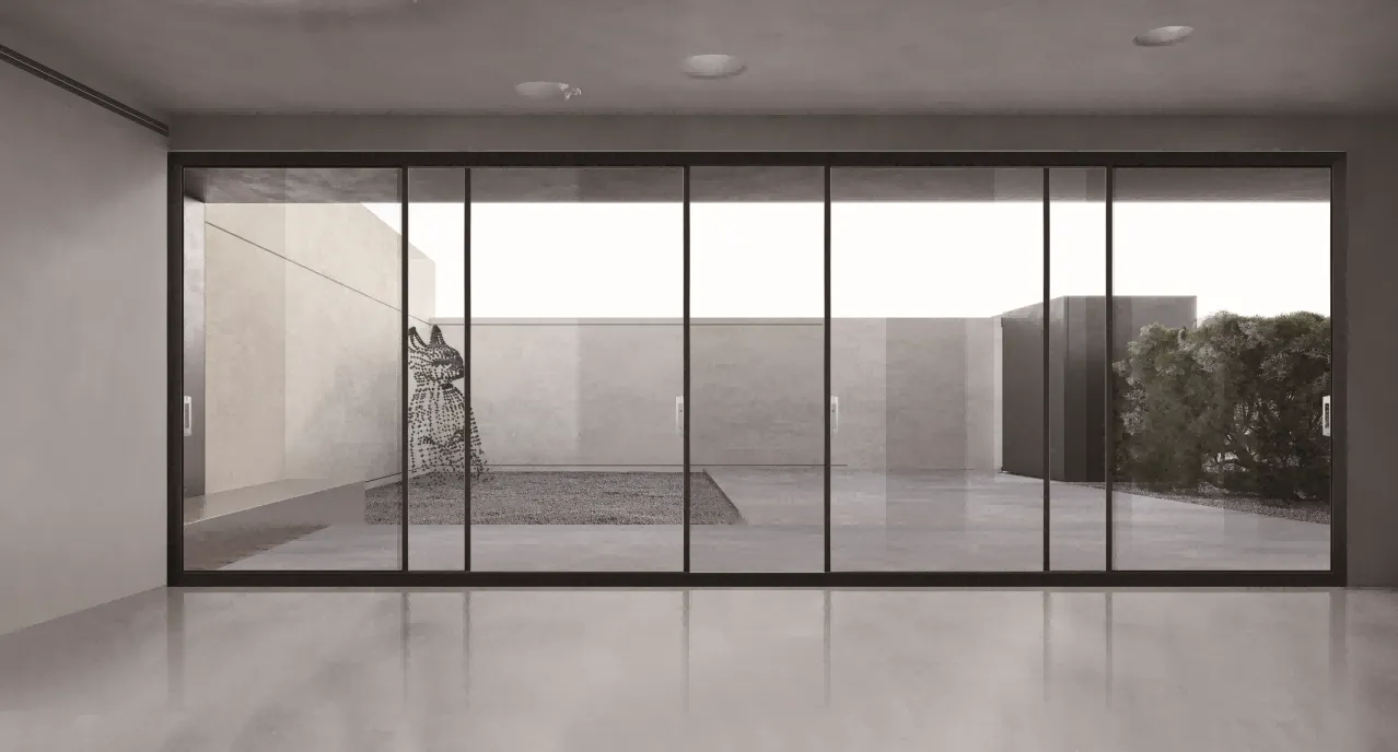 Interior aluminum doors Supplier